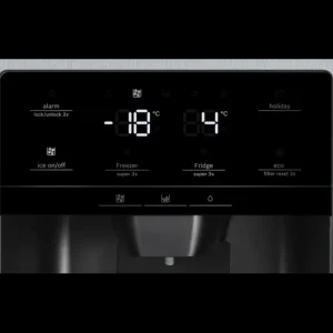 Bosch American Style*KAD93AIERG American Style Full No Frost Fridge Freezer - Anti Fingerprint Stainless Steel
