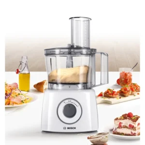 Bosch Food Preparation*MCM3100WGB MultiTalent 3 2.3 Litre Compact 700W Food Processor - White
