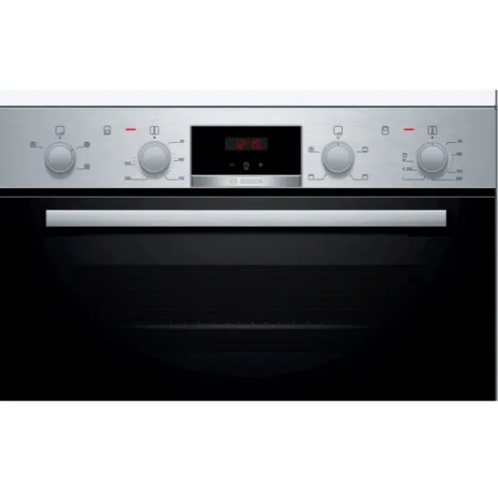 bosch_mhabrb_built_in_ele_0.webp Bosch Built In Ovens*MHA133BR0B Built In Electric Double Oven with 3D Hot Air - Stainless Steel