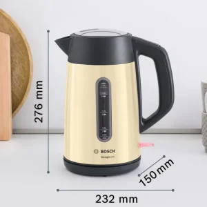 Bosch Kettles*TWK4P437GB 1.7 Litre Traditional Kettle - Cream