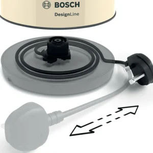 Bosch Kettles*TWK4P437GB 1.7 Litre Traditional Kettle - Cream