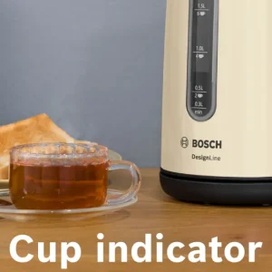Bosch Kettles*TWK4P437GB 1.7 Litre Traditional Kettle - Cream