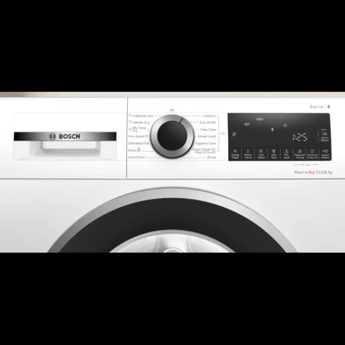 bosch_wnggb_series__kg__k_0.webp Bosch Washer Dryers/Freestanding Washer Dryers*WNG25401GB Series 6 10.5kg / 6kg 1400 Spin Washer Dryer - White