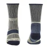 Bridgedale Socks & Underwear*Hike Lightweight Coolmax Men's socks Indigo