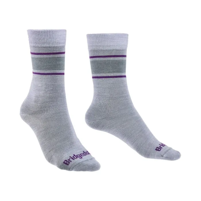 bridgedale_womens_everyda_0.webp Women Bridgedale Socks*Womens Everyday Ultralight BootLiner Purple