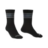 Bridgedale Socks & Underwear*MensUltra Light Merino sock Liner Black/Grey