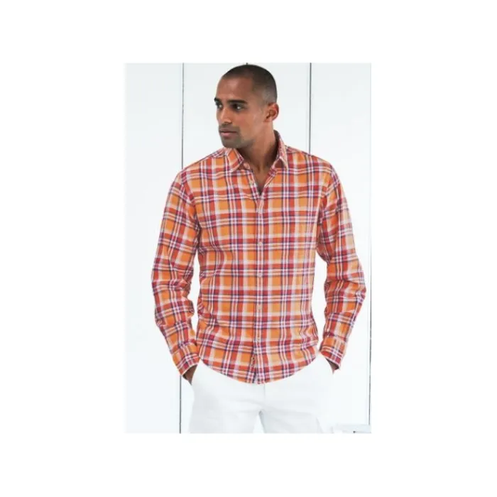 brook_taverner_long_sleev_0-1.webp Brook Taverner Shirts*Long Sleeve Classic Fit Check Shirt