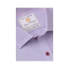Brook Taverner Shirts*Long Sleeve Classic Fit Shire - Pink Dobby