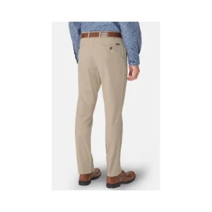 Brook Taverner Trousers*Tailored Fit Chino - Stone