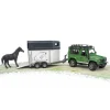 Bruder Bruder*Land Rover Defender + Horse Trailer 02592