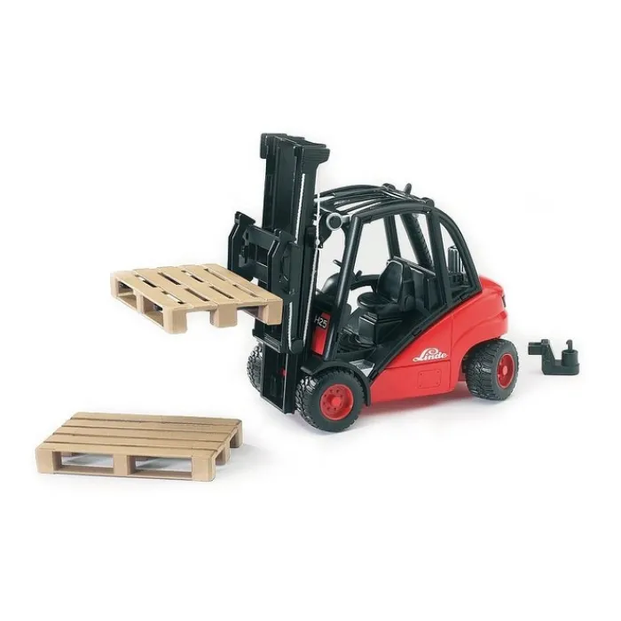 bruder_linde_fork_lift_hd_0.webp Bruder Bruder*Linde Fork Lift H30D with Pallets 02511