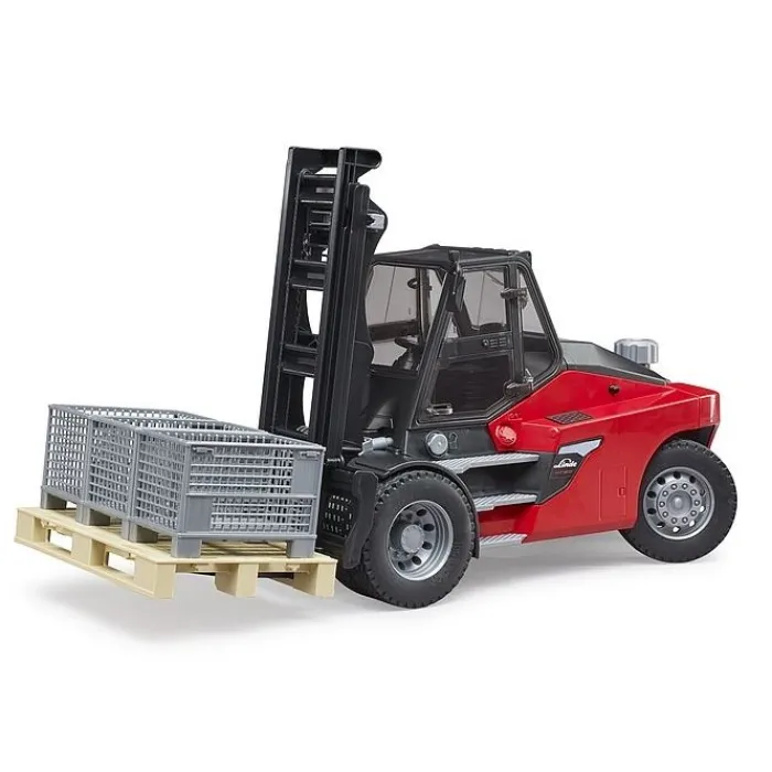 bruder_linde_ht_forklift__1.webp Bruder Bruder*Linde Ht160 Forklift 3 Pallet Cages 02513