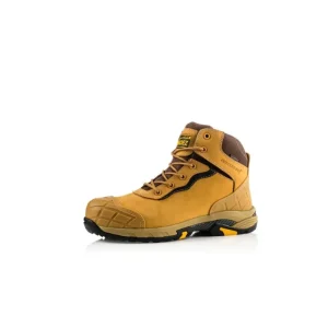 Buckbootz Safety Boots*Buckboots Tradez Blitz Boot Honey