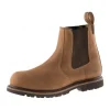 Buckbootz Safety Boots*B1151 Safety Dealer Boot Light Brown