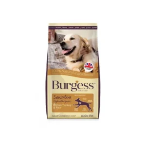 BURGESS Dog Food*Adult sensitive turkey dog food 12.5kg