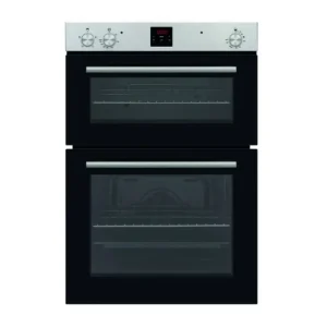 Cata Built In Ovens*UBDO901SS Built-In Electric Double Oven - Black Glass / Stainless Steel