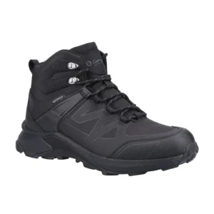 Cotswold Hiking Boots*Horton Men's Walking Boots - Black