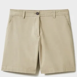 Women Crew Clothing Company Trousers*Crew Chino Shorts - Stone