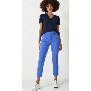 Women Crew Clothing Company Trousers*Crew Cropped Jean - Blue