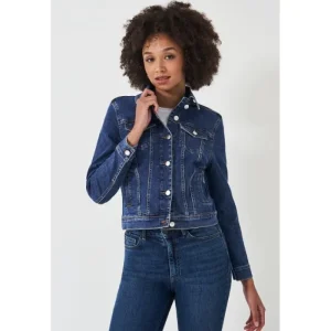Women Crew Clothing Company Coats & Jackets*Crew Denim Western Jacket - Midwash
