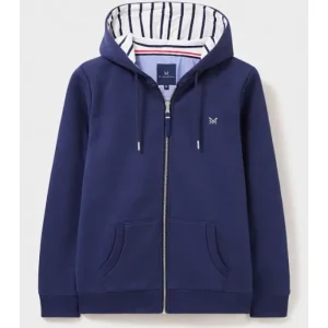 Women Crew Clothing Company Jumpers & Cardigans*Crew Heritage Zip Through Hoodie - Navy