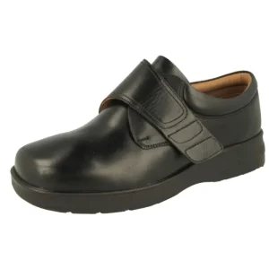 D B Shoes Ltd Shoes | Wide Fitting*DB Shoes Benny Men's Shoe - Black
