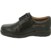 D B Shoes Ltd Shoes | Wide Fitting*DB Shoes Bob Men's Shoe - Black