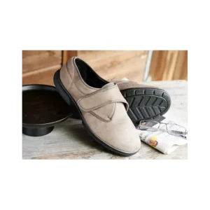 D B Shoes Ltd Slippers | Wide Fitting*DB Shoes Edison Slipper - Taupe