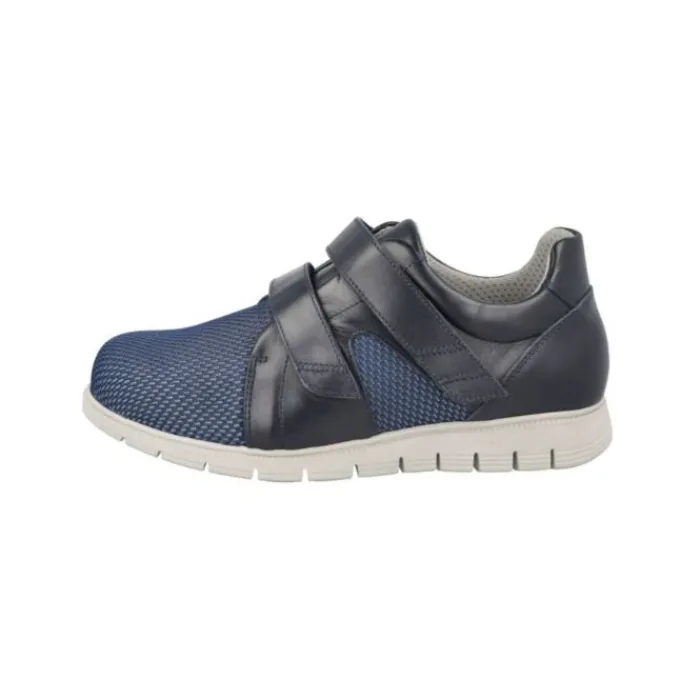 db_shoes_fraser_trainers__2.webp D B Shoes Ltd Trainers | Wide Fitting*DB Shoes Fraser Trainers - Navy