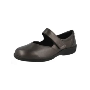 Women D B Shoes Ltd Shoes | Wide Fitting*DB Shoes Gull Bronze Matallic Leather