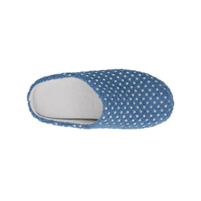 db_shoes_hawfinch__blue_0.webp Women D B Shoes Ltd Slippers | Wide Fitting*DB Shoes Hawfinch - Blue
