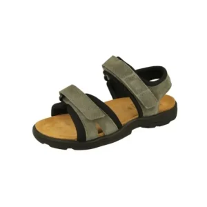 D B Shoes Ltd Sandals | Wide Fitting*DB Shoes Ramsey Sandal - Grey