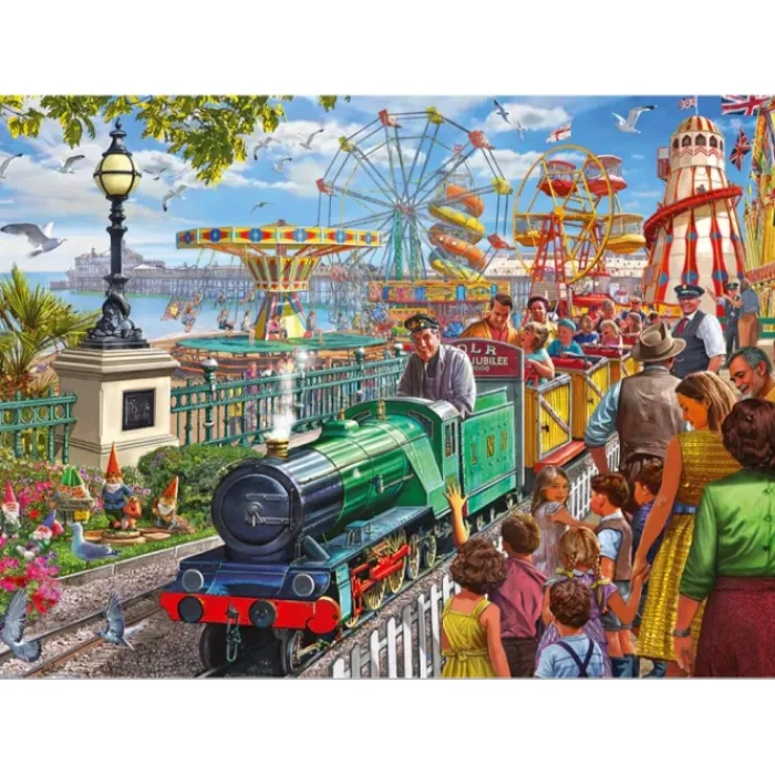 falcon_jigsaw__fun_at_the_0.webp Falcon Construction Sets*Jigsaw - Fun At The Seaside 1000 Piece