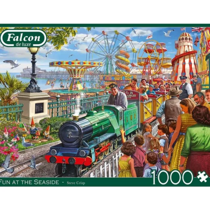 falcon_jigsaw__fun_at_the_1.webp Falcon Construction Sets*Jigsaw - Fun At The Seaside 1000 Piece
