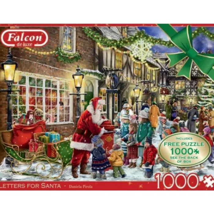 falcon_jigsaw__letters_fo_0.webp Falcon Construction Sets*Jigsaw - Letters For Santa 2 x 1000 Piece