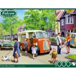 Falcon Construction Sets*Jigsaw - The Milkman 1000 Piece