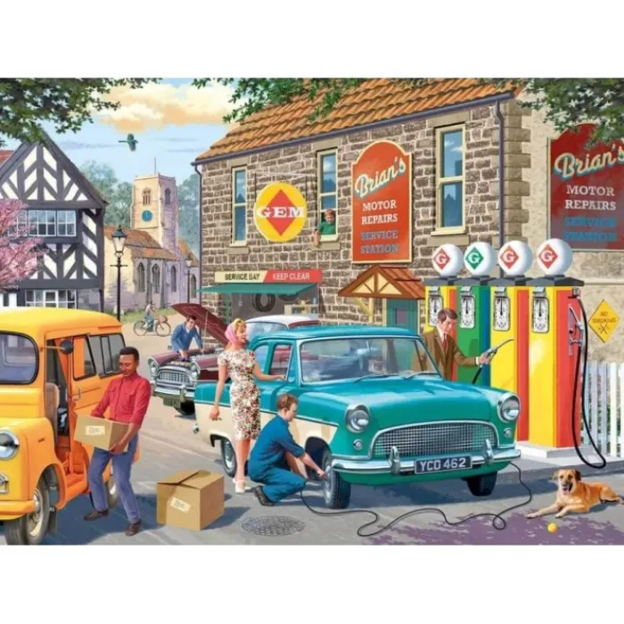 falcon_jigsaw__the_petrol_0.webp Falcon Construction Sets*Jigsaw - The Petrol Station 1000 Piece