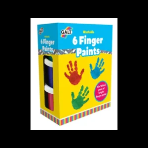 Galt Galt Toys*Finger Paints Washable Pk6