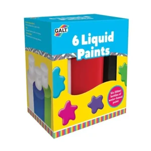 Galt Galt Toys*Liquid Paints Pack 6