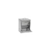 TONY MITCHELL LTD Small Animal*Galvanised Poultry Treadle Feeder 10kg