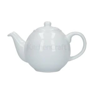 Lifetime Brands Europe Kitchen And Dining | Teapots*Globe Teapot 6 Cup White