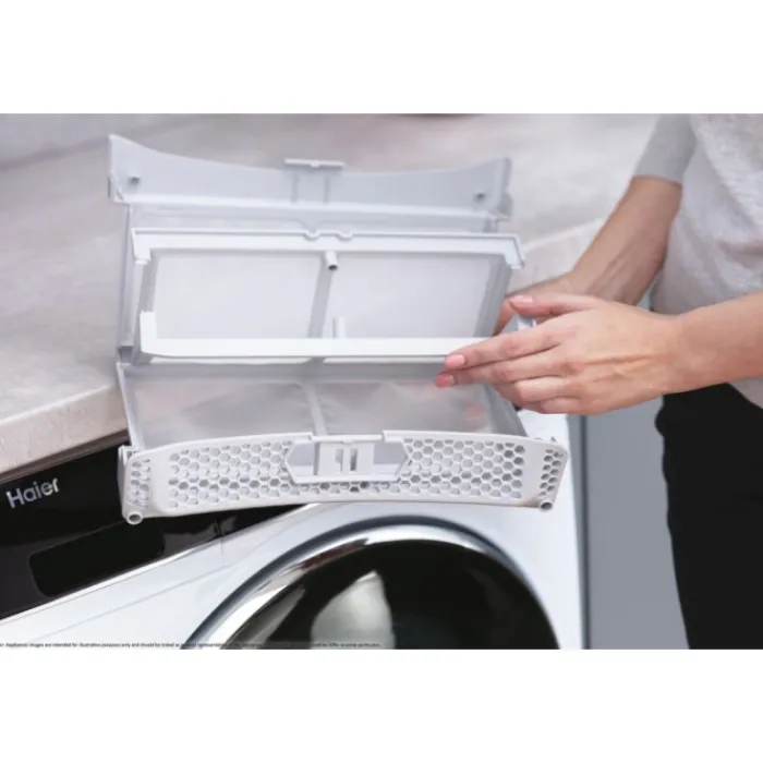 haier_hda_kg_heat_pump_tu_1.webp Haier Tumble Dryers/Freestanding Tumble Dryers*HD90-A3959 9kg Heat Pump Tumble Dryer - White