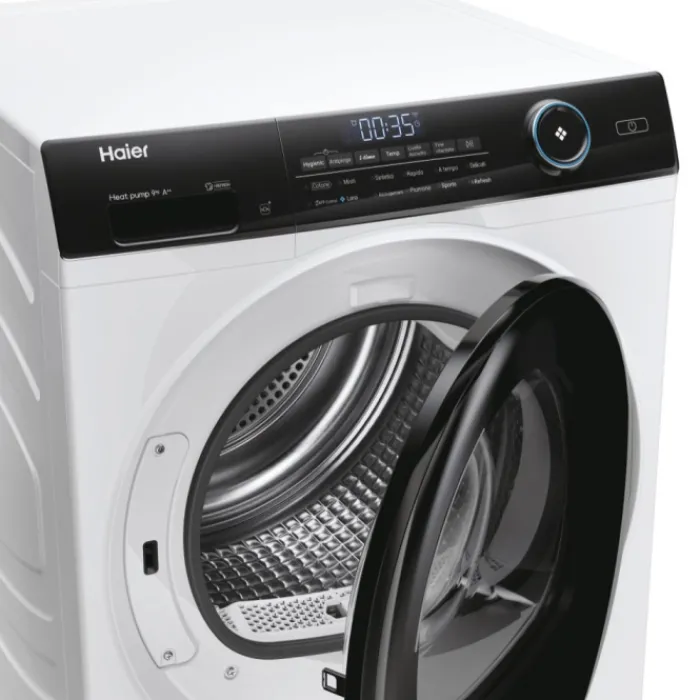haier_hda_kg_heat_pump_tu_2.webp Haier Tumble Dryers/Freestanding Tumble Dryers*HD90-A3959 9kg Heat Pump Tumble Dryer - White
