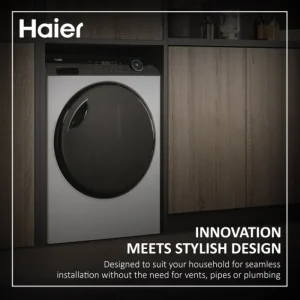 Haier Tumble Dryers/Freestanding Tumble Dryers*HD90-A2939S-UK 9kg Heat Pump Tumble Dryer - Graphite