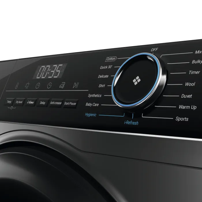 haier_hdasuk_kg_heat_pump_6.webp Haier Tumble Dryers/Freestanding Tumble Dryers*HD90-A2939S-UK 9kg Heat Pump Tumble Dryer - Graphite