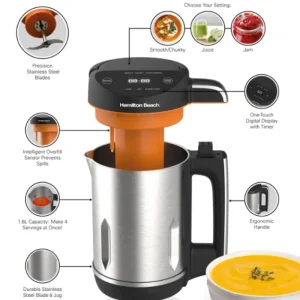 Hamilton Beach Food Preparation*HBSM003J Intelligent Control Soup Maker Plus