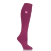Women Heat Holder Socks*s Ladies Long Lite Socks Rasberry