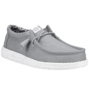 Hey Dude Shoes*Wally Canvas It - Grey