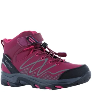 Hi Tec Sports Ltd Hiking Boots*Hi-Tec Blackout Mid WP JRG Kids Boots