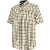 Hoggs Of Fife Ltd Shirts*Hoggs Aberdour Short Sleeve Checked Shirt - Gold